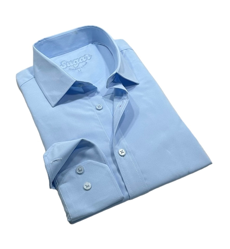 Discover the 4-Way Classic Dress Shirt with revolutionary 4-way stretch fabric for all-day comfort and style. Available in a range of colors, this shirt moves with you, perfect for work or after-hours. Stay sharp and feel great, no matter the occasion.